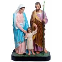Statue Sainte Famille 110 cm en fibre de verre