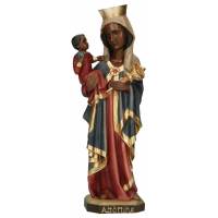 Houtsnijwerk beeld Maria van Altötting 23 cm gekleurd 