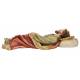 Statue en bois sculpté Saint Joseph dormant 23 cm couleur
