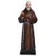 Statue Padre Pio 180 cm en fibre de verre