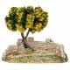 Decor voor santons de Provence Tuin met boom 
