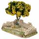 Décor pour santons de Provence Jardin avec arbre