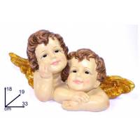 Couple d'anges - 33 cm