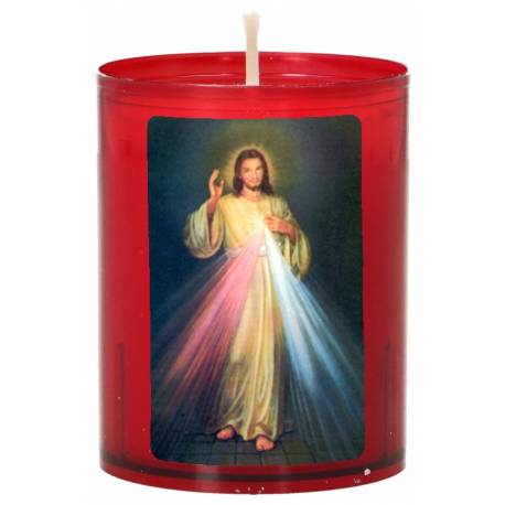 Set van 3 kaarsen - Barmhartige Christus 