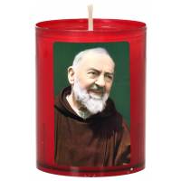Set van 3 kaarsen - Heilige P. Pio 