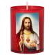 Set de 3 bougies - Sacré Cœur de Jésus
