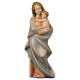 Statue Vierge Marie moderne en bois - 32 cm - couleur