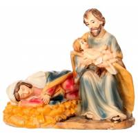 Vierge dormante / St Joseph 12 cm