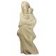 Statue Vierge Marie moderne en bois - 16 cm - bois naturel
