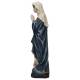 Statue Vierge Marie en bois - 30 cm - or antique