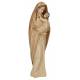 Statue Vierge Marie avec enfant en bois- 36 cm - 2 tons bois