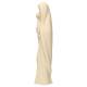 Statue Vierge Marie avec enfant en bois - 20cm - bois naturel avec finition dorée