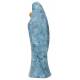 Houtsnijwerk Maria met find 20 cm gekleurd Blauw Gemarmerd 