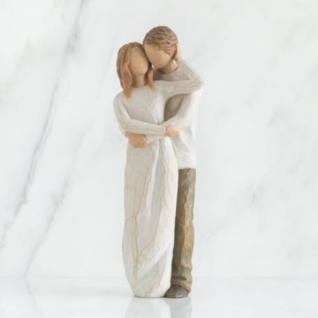 Statuette Willow Tree : Couple Debout 23 Cm - Together