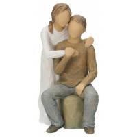 Statuette Willow Tree : Couple 23 Cm - You and Me
