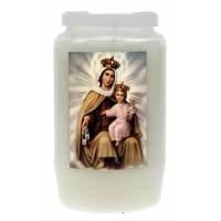 Luminaire 3J / blanc / Vierge du Carmel