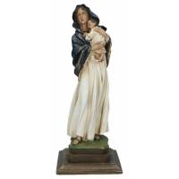 Statue 30 cm Vierge et enfant Ferruzzi