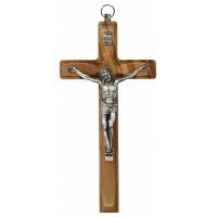 Kruisbeeld 16 cm Olijvenhout 