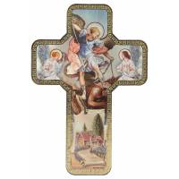 Ikoon 12 X 18 cm Kruis - H Michael 