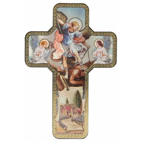 Ikoon 12 X 18 cm Kruis - H Michael 