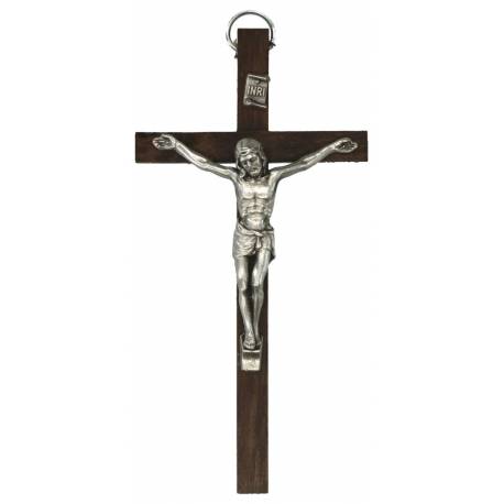 Kruisbeeld - 11 cm - Hout 