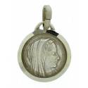 Medaille 11 Mm O.l.v. Rond Alpacca 
