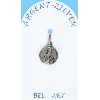 Medaille Argent Scapulaire 10 Mm