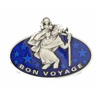 Automagneet - H Kristoffel - Bon Voyage - Blauw 