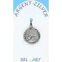 Médaille Argent - St Georges - 16 mm
