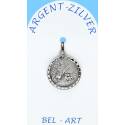 Médaille Argent - St Georges - 16 mm