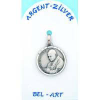 Médaille Argent - Pape JP II - 16 mm