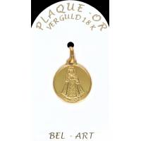 Medaille plaqué-goud - K. J. van Praag - 16 mm 