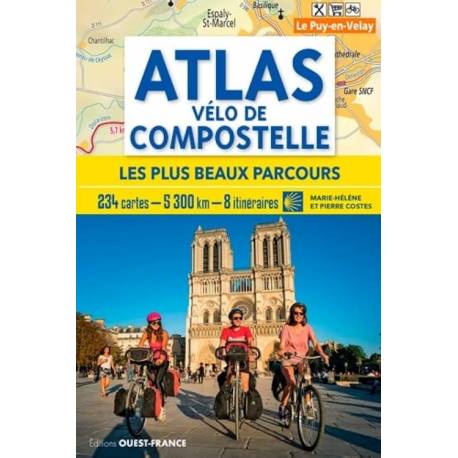 Atlas vélo de Compostelle - Les plus beaux parcours