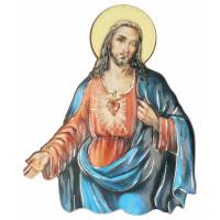 Plaque Magnétique - Sacré Coeur de Jésus
