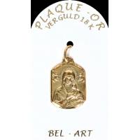 Médaille plaqué-or - Perpétuel Secours