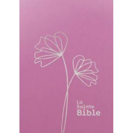 La Sainte Bible - agrandi rose - Segond 1910 