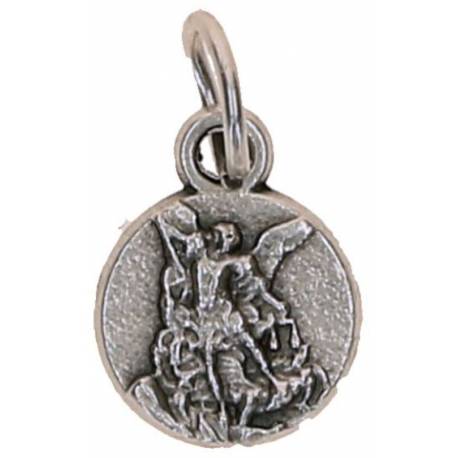 Médaille 9 mm - St Michel - Métal argenté
