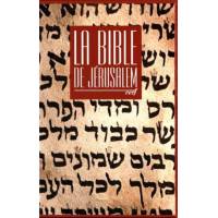 Bible de Jérusalem - Couverture rigide simili rouge + étui 