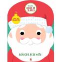 Bonjour, Père Noël - Coller et colorier