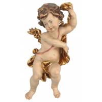 Houtsnijwerk Engel 20 Cm Gekleurd 