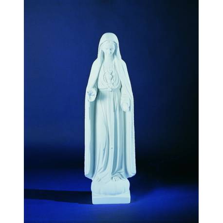 Fatima 97 cm - "Marmer" Wit 