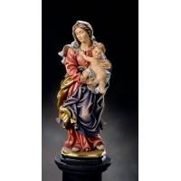 Bois Sculpte 40cm Del'cour Polychrome
