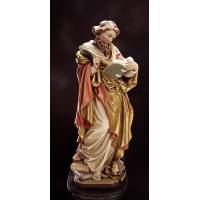 Houtsnijwerk H Mathias 20 Cm / Gekleurd 