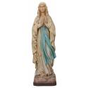 Beeld 25 Cm Lourdes Gekleurd / Houtsnijwerk 