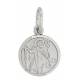 Médaille St Christophe - 10 mm - Métal Rhodié