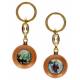 Porte-Clefs Ste Rita / St Christophe Olivier 90 X 30 Mm