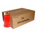 Carton de 24 Luminaires 3J/CD/RE - ROUGE