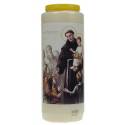 Noveenkaars / wit / H Antonius 