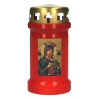 Bougie 3J / CD / rouge / Perpétuel Secours