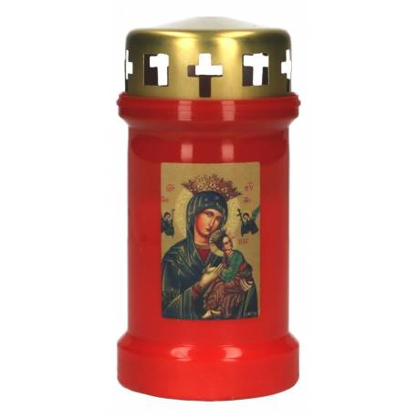 Bougie 3J / CD / rouge / Perpétuel Secours